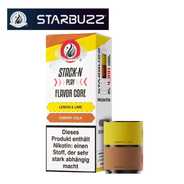 StarBuzz Stack-N Play - Lemon Lime + Cherry Cola - Pods 20mg